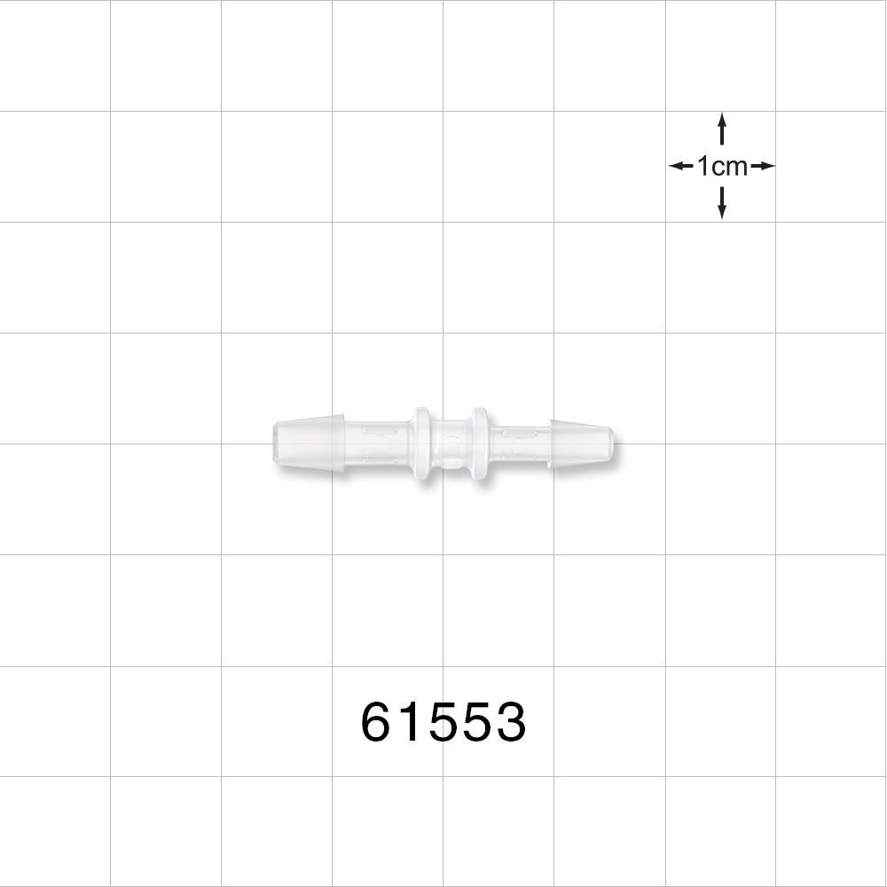 Straight Connector, Reducer, Barbed, Natural
