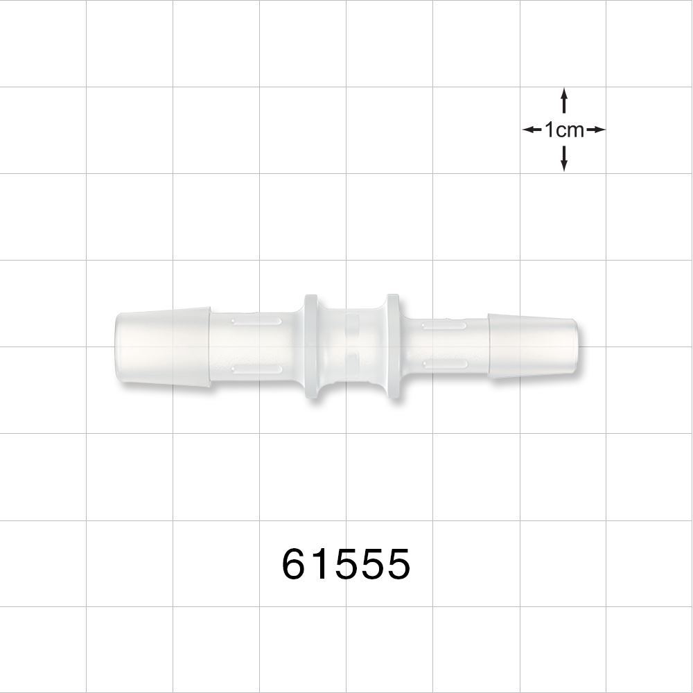 Straight Connector, Reducer, Barbed, Natural