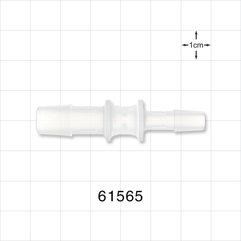 Straight Reducer Connector, Barbed, Natural