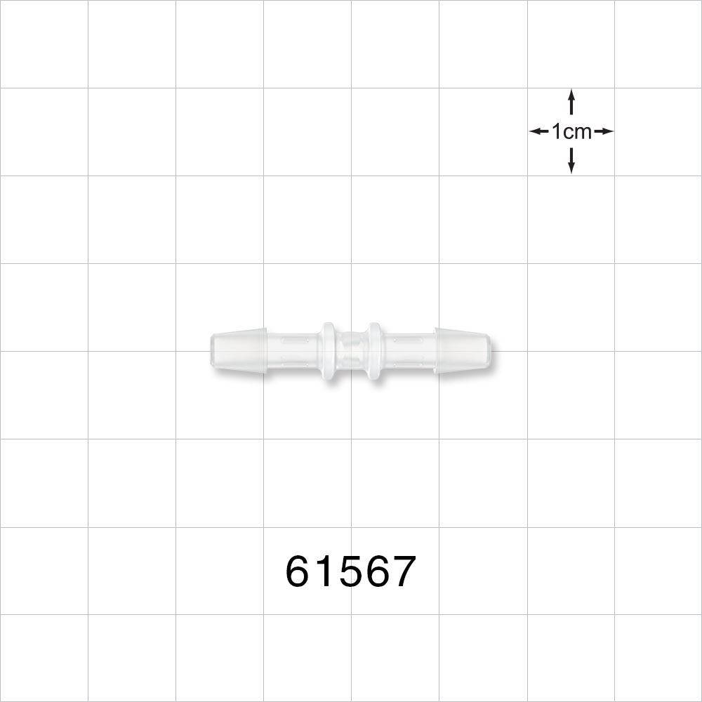 Straight Connector, Barbed, Natural