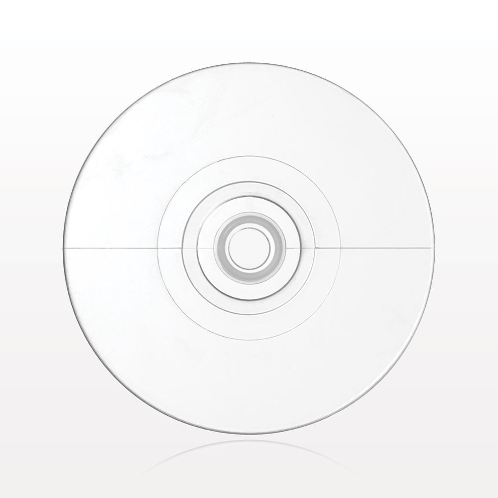 Bag Port Flange with Flat Plate, Barbed, Natural