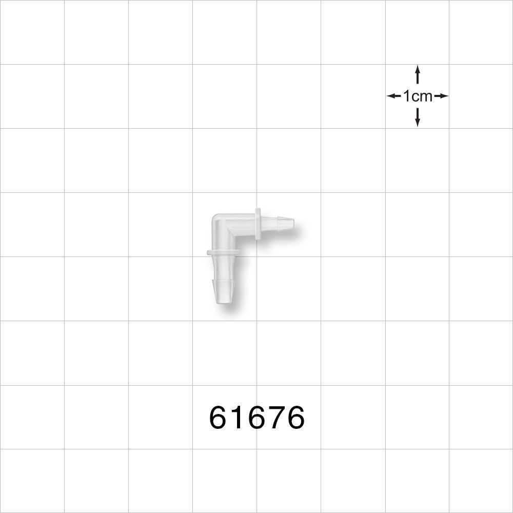 Elbow Connector, Barbed, Natural