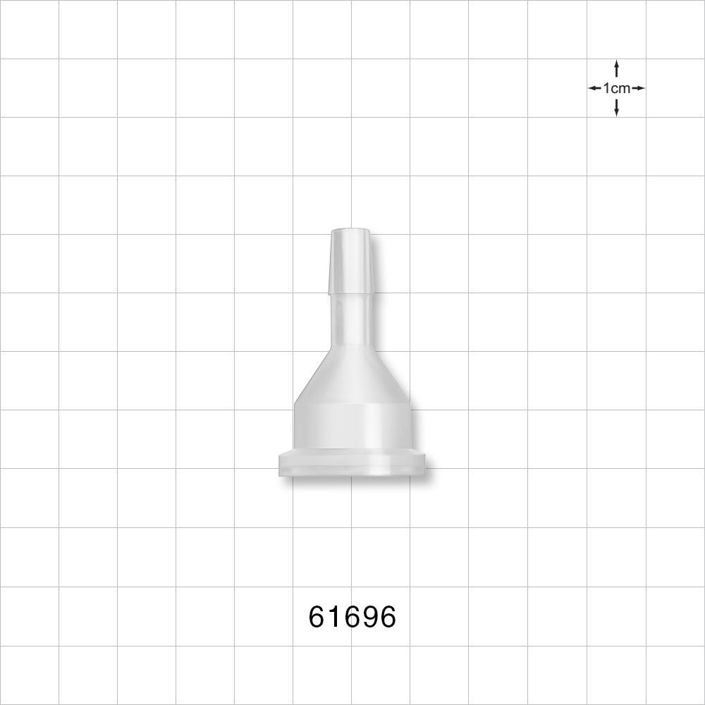 Sanitary Flange, Barbed, Natural