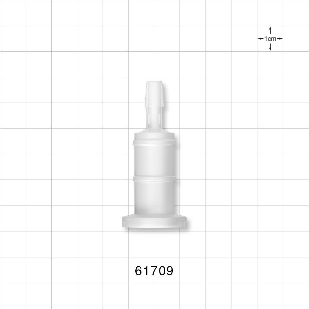 Sanitary Flange, Barbed, Natural