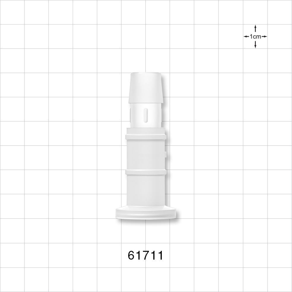 Sanitary Flange, Barbed, Natural
