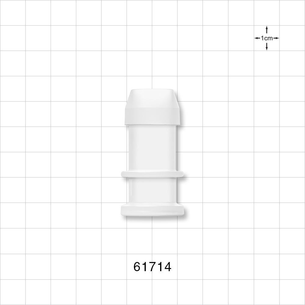 Sanitary Flange, Barbed, Natural