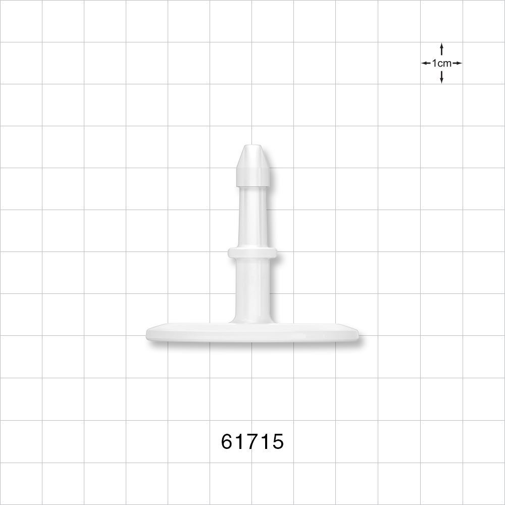 Sanitary Flange, Barbed, Natural