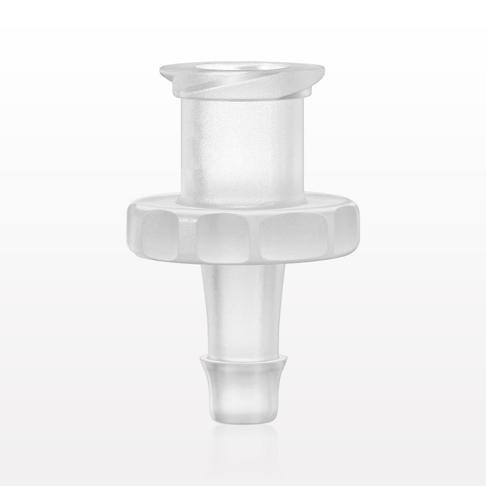 Female Luer Lock, Barbed, Natural