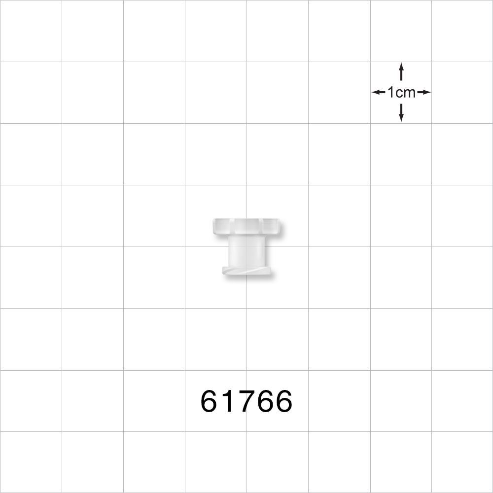 Female Luer Cap, Non-Vented, Natural