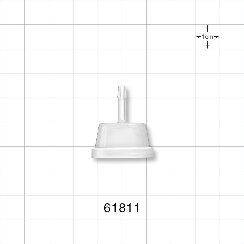 Sanitary Flange, Barbed, Natural