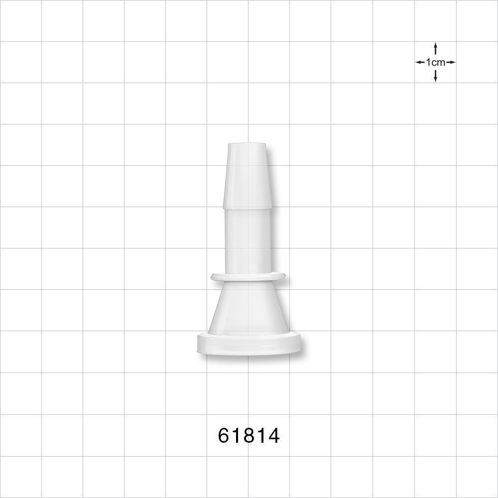 Sanitary Flange, Barbed, Natural