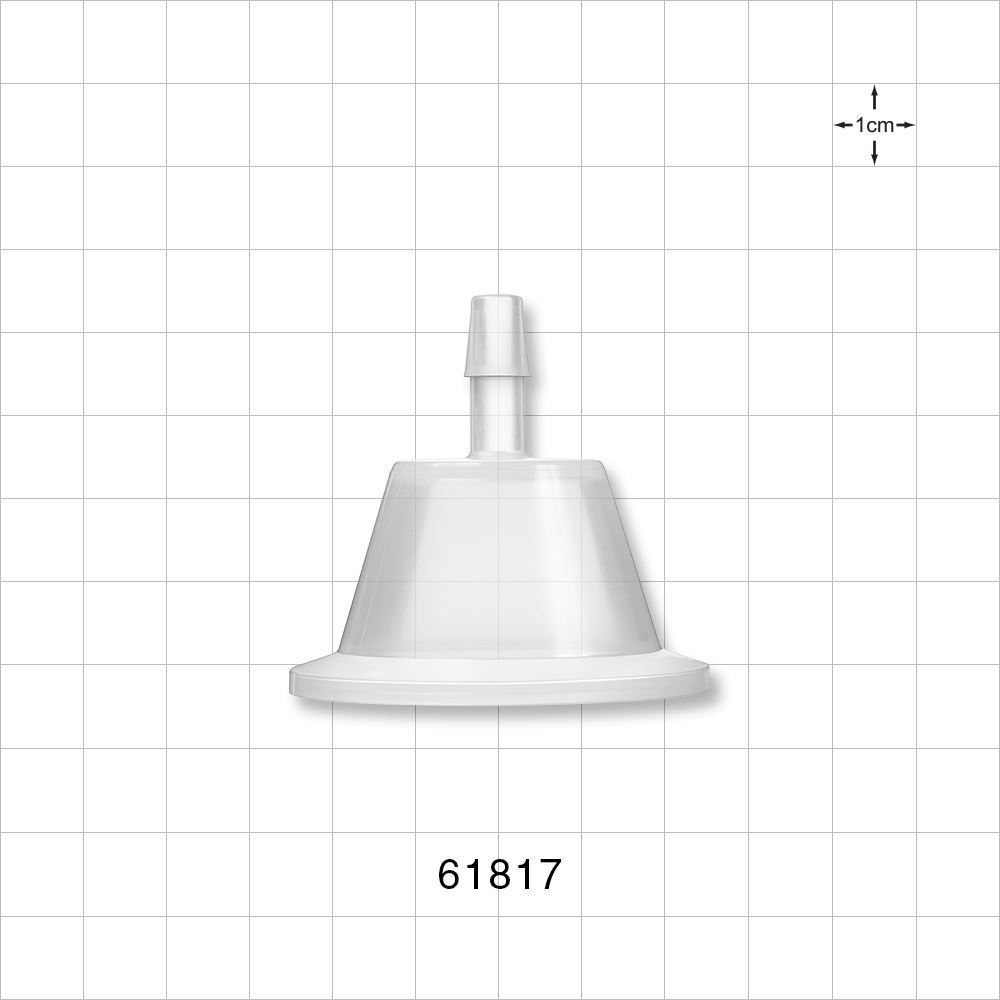 Sanitary Flange, Barbed, Natural