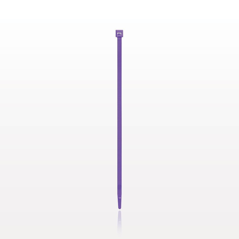 General Purpose Non-Reopening Cable Tie, Purple 100/Bag
