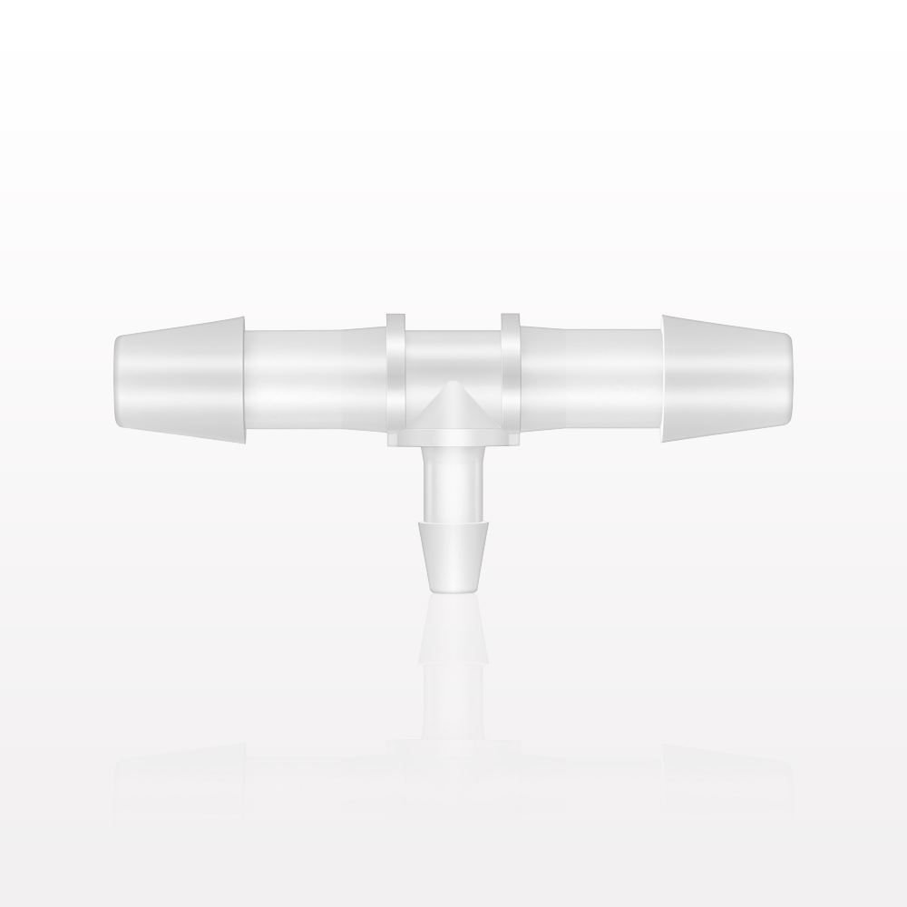 T Connector, Reducer, Barbed, Natural
