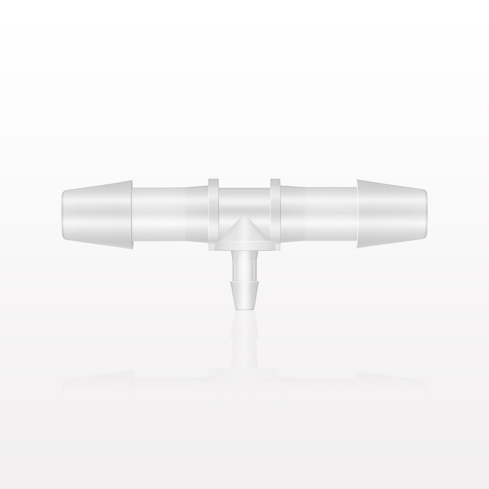 T Connector, Reducer, Barbed, Natural