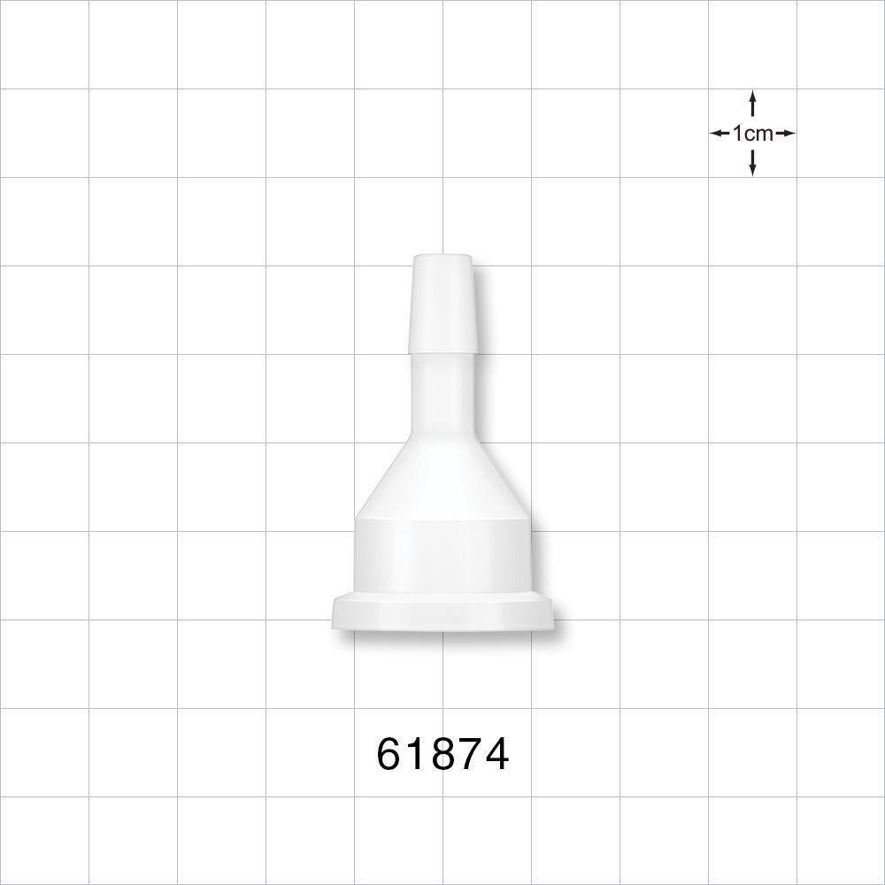 Sanitary Flange, Barbed, Natural
