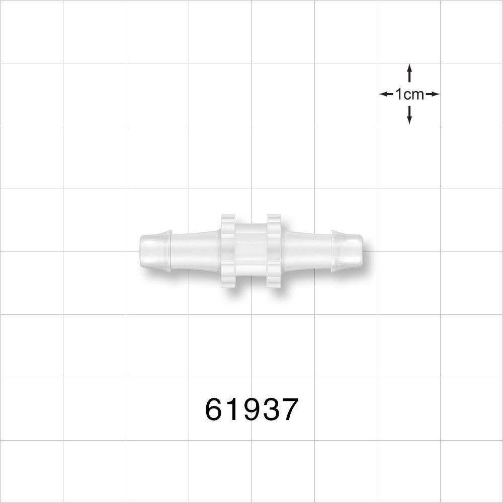 Straight Connector, Barbed, Natural