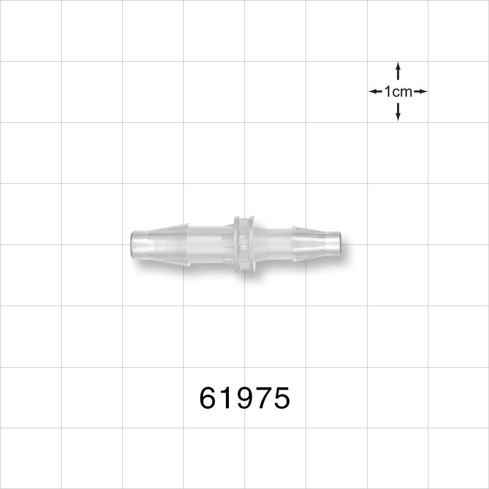 Straight Connector, Reducer, Barbed, Natural