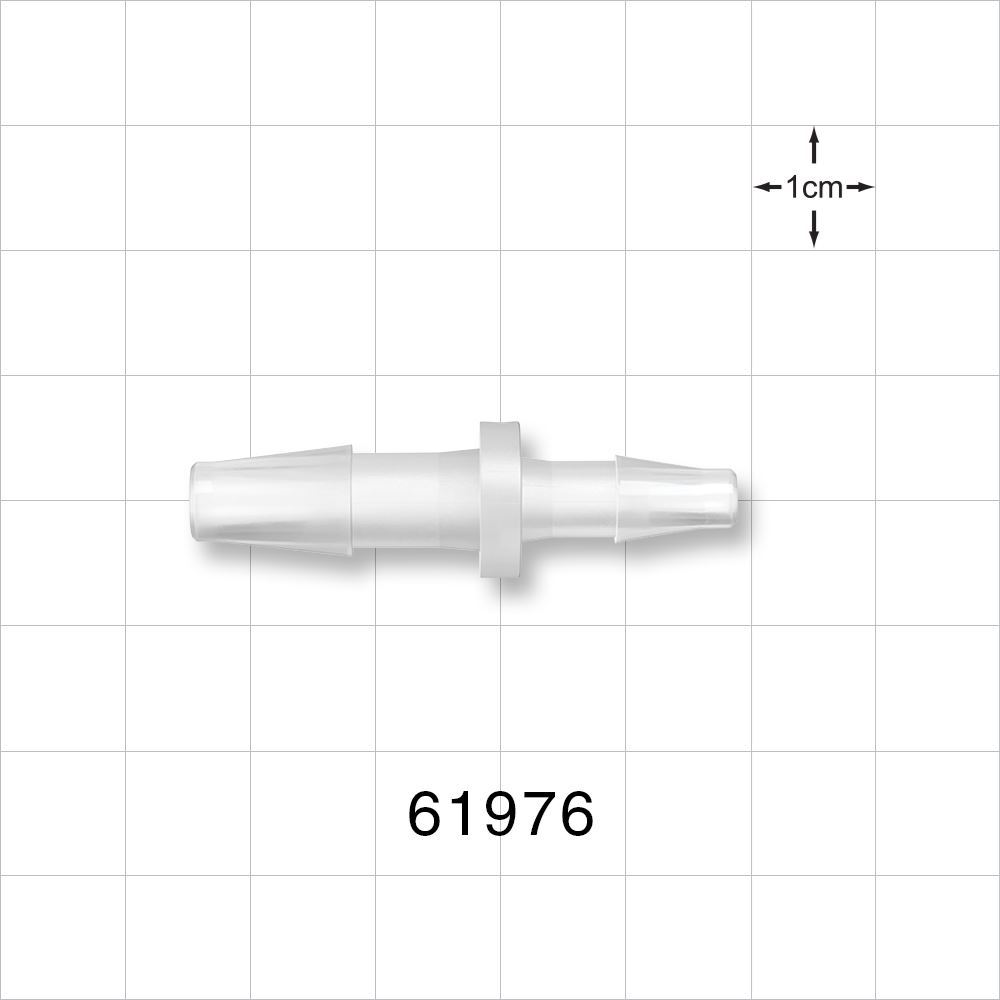 Straight Connector, Reducer, Barbed, Natural