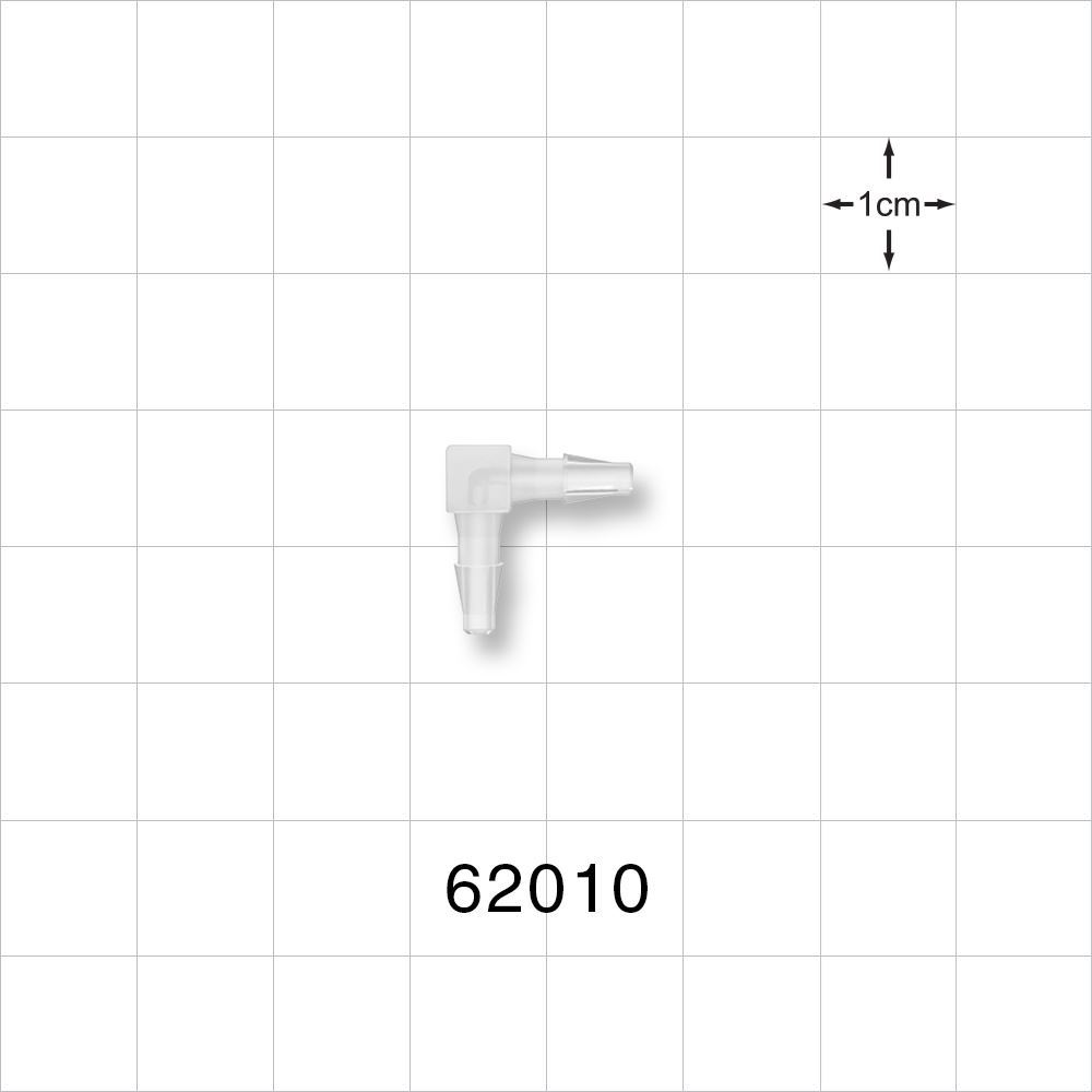 Elbow Connector, Barbed, Natural