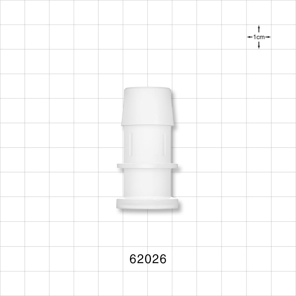 Sanitary Flange, Barbed, Natural