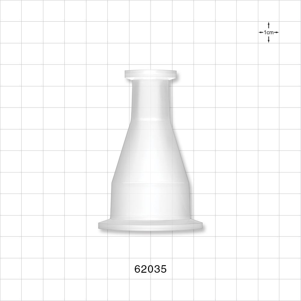 Sanitary Flange, Concentric Reducer, Natural