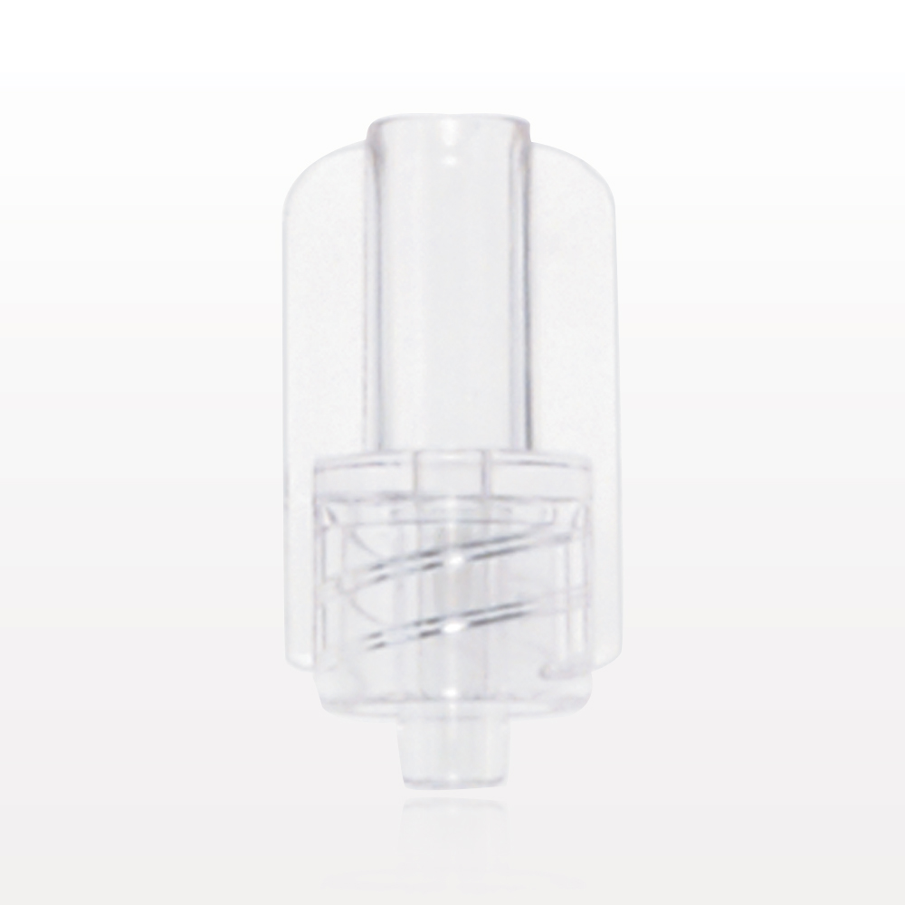 Male Luer Lock, Tubing Port, Clear