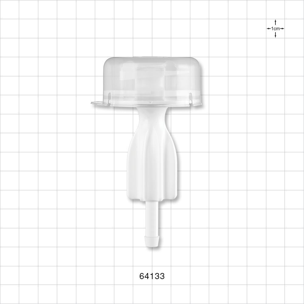 Opta® SFT-D Connector, Male, Small Body, Barbed