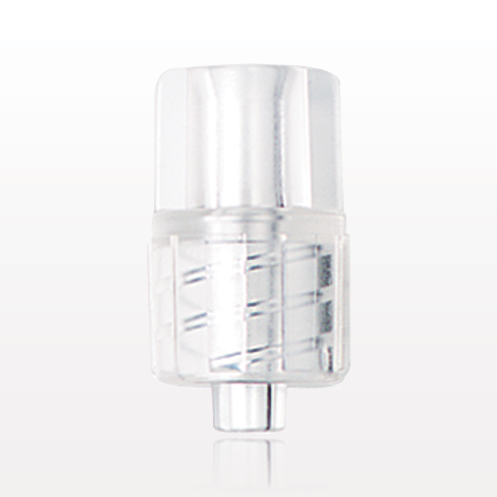 Male Luer Lock, Tubing Port, Clear