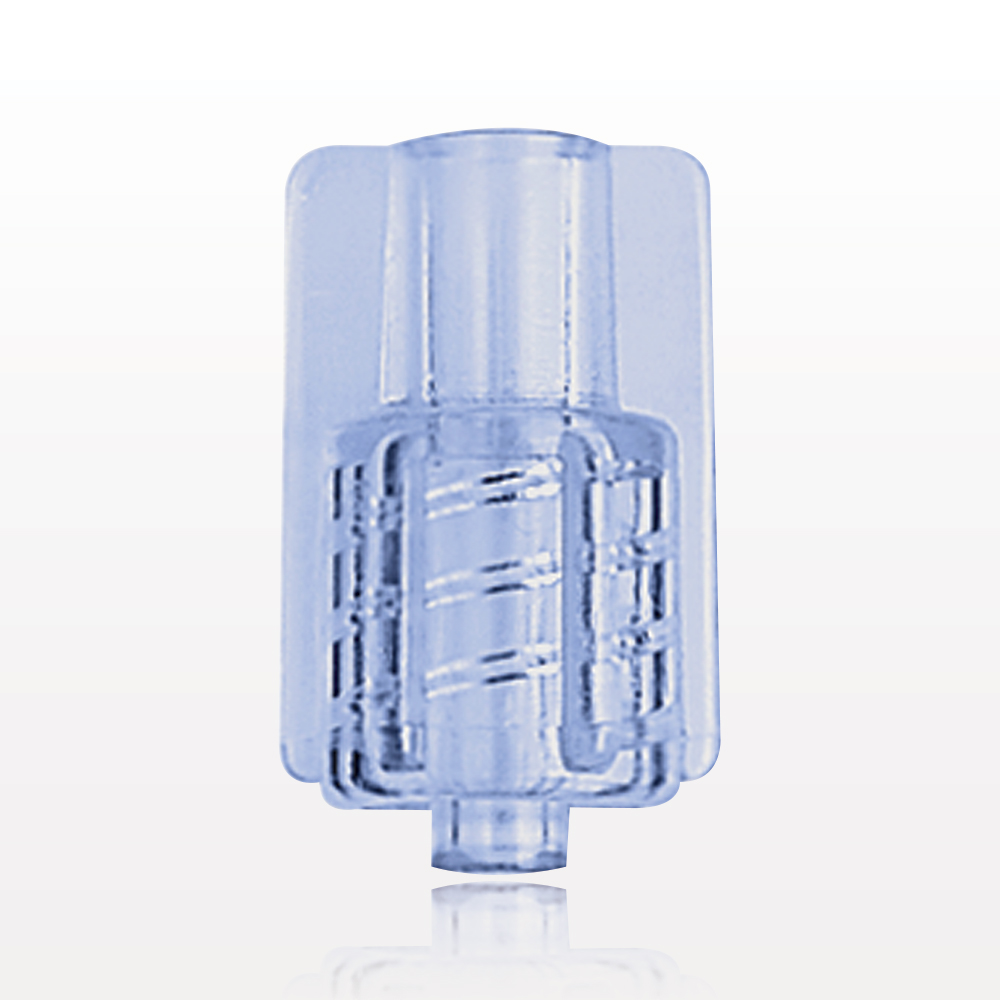 Male Luer Lock, Tubing Port, Clear