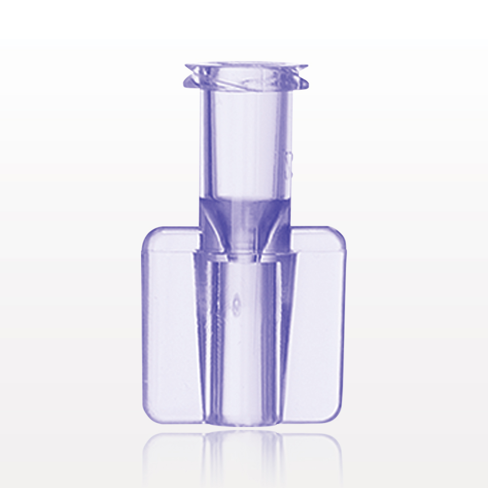 Female Luer Lock, Tubing Port, Clear