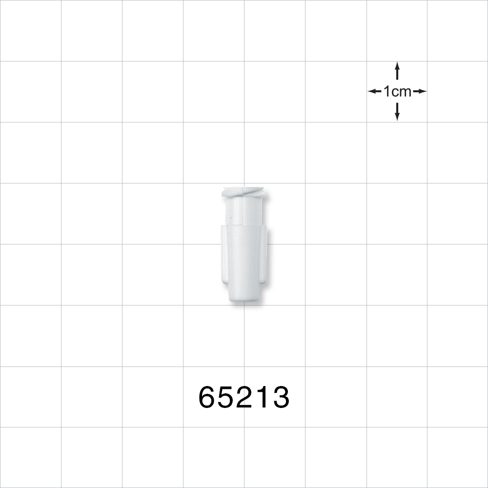 Female Luer Lock, Tubing Port, White