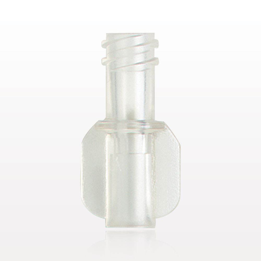 Female Luer Lock, Tubing Port, Clear