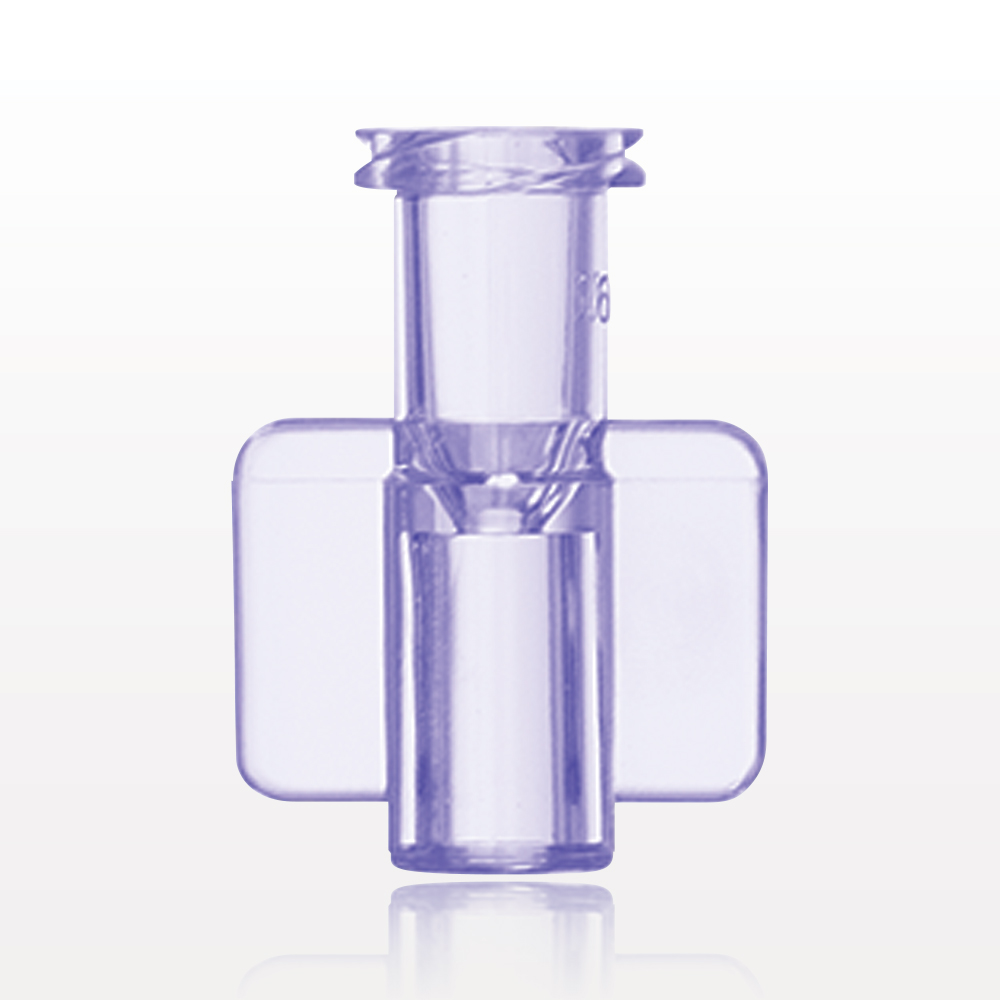 Female Luer Lock, Tubing Port, Clear