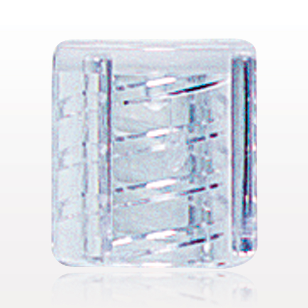 Stemless Male Luer Cap, Non-Vented, Clear