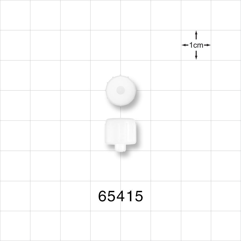 Male Luer Cap, Vented, Natural