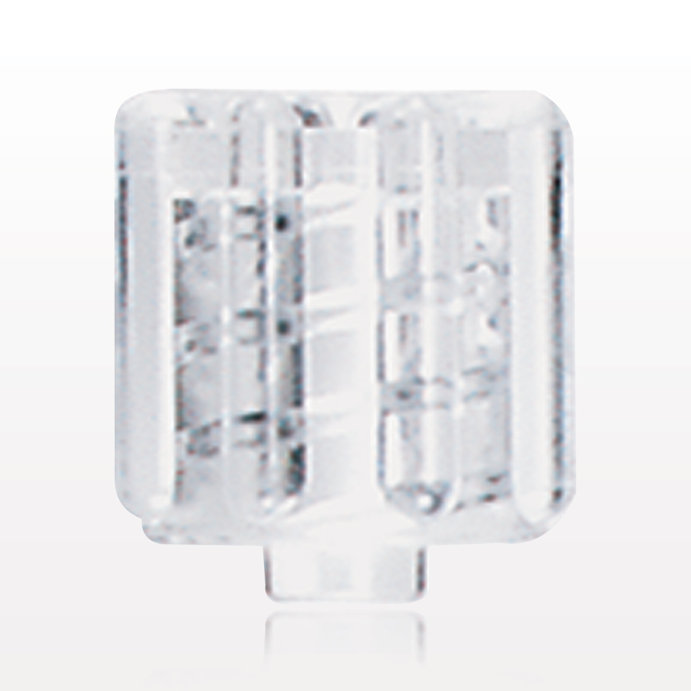 Male Luer Cap, Non-Vented, Clear