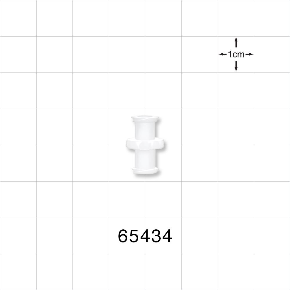 Female Luer Lock, Female Luer Lock, White