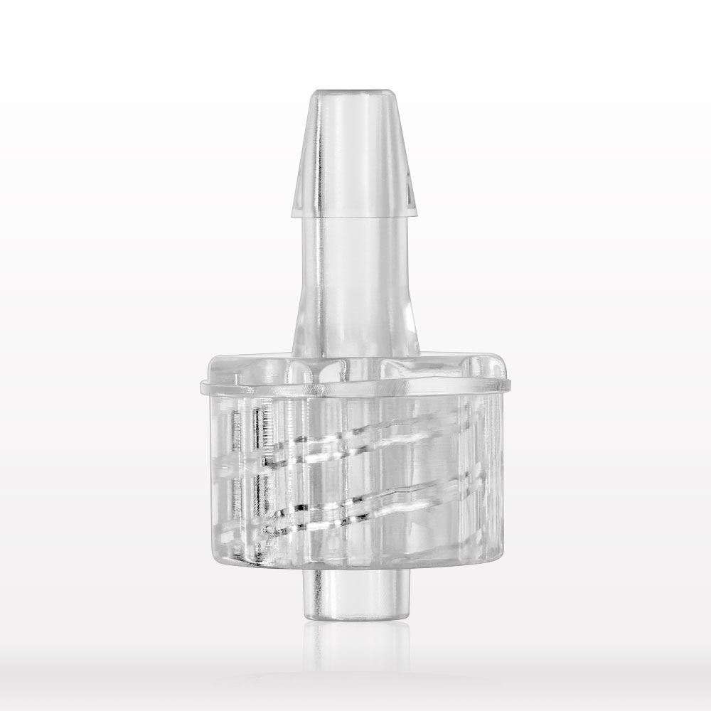 Male Luer Lock, Barbed, Clear