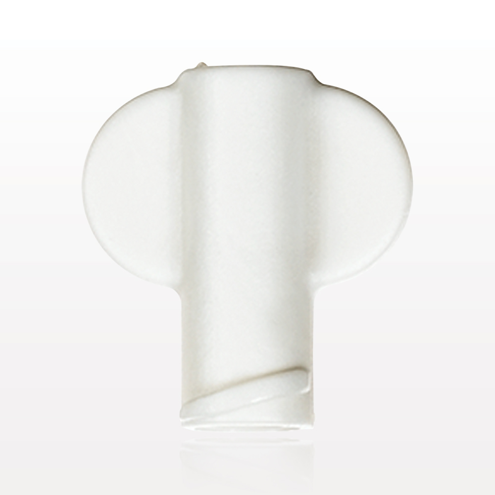 Female Luer Cap, Non-Vented, White