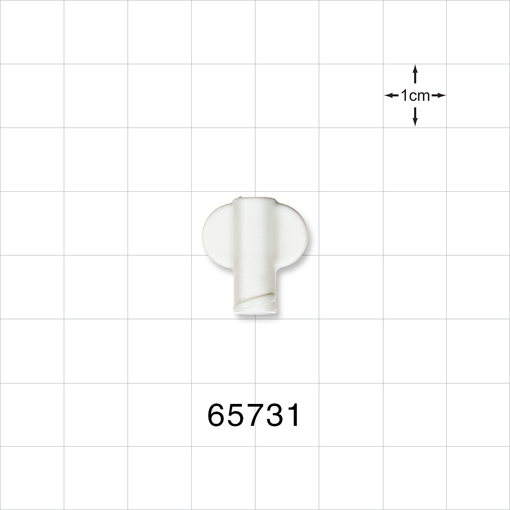 Female Luer Cap, Non-Vented, White