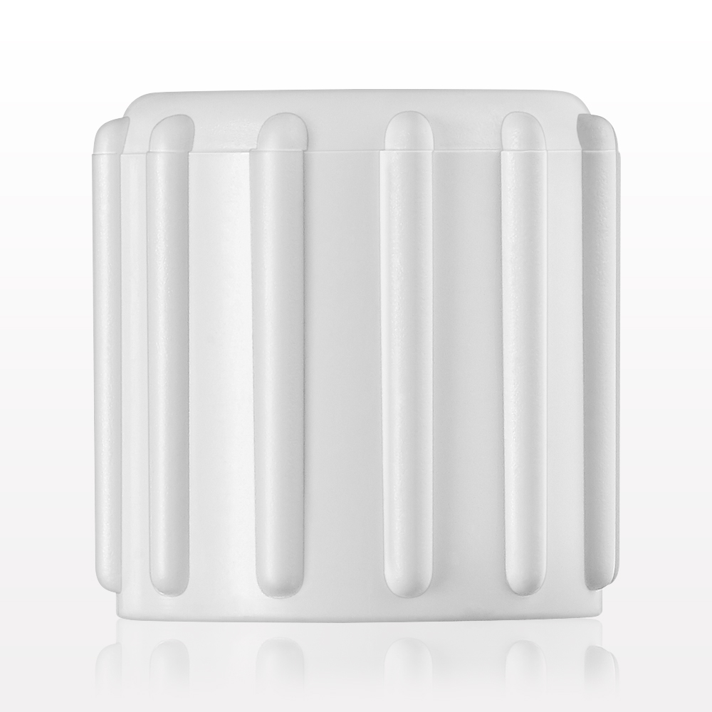 Male Luer Cap, Non-Vented, White