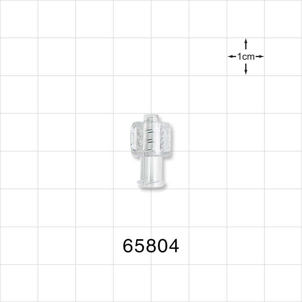 Double Dead-Ender Cap, Non-Vented, Clear