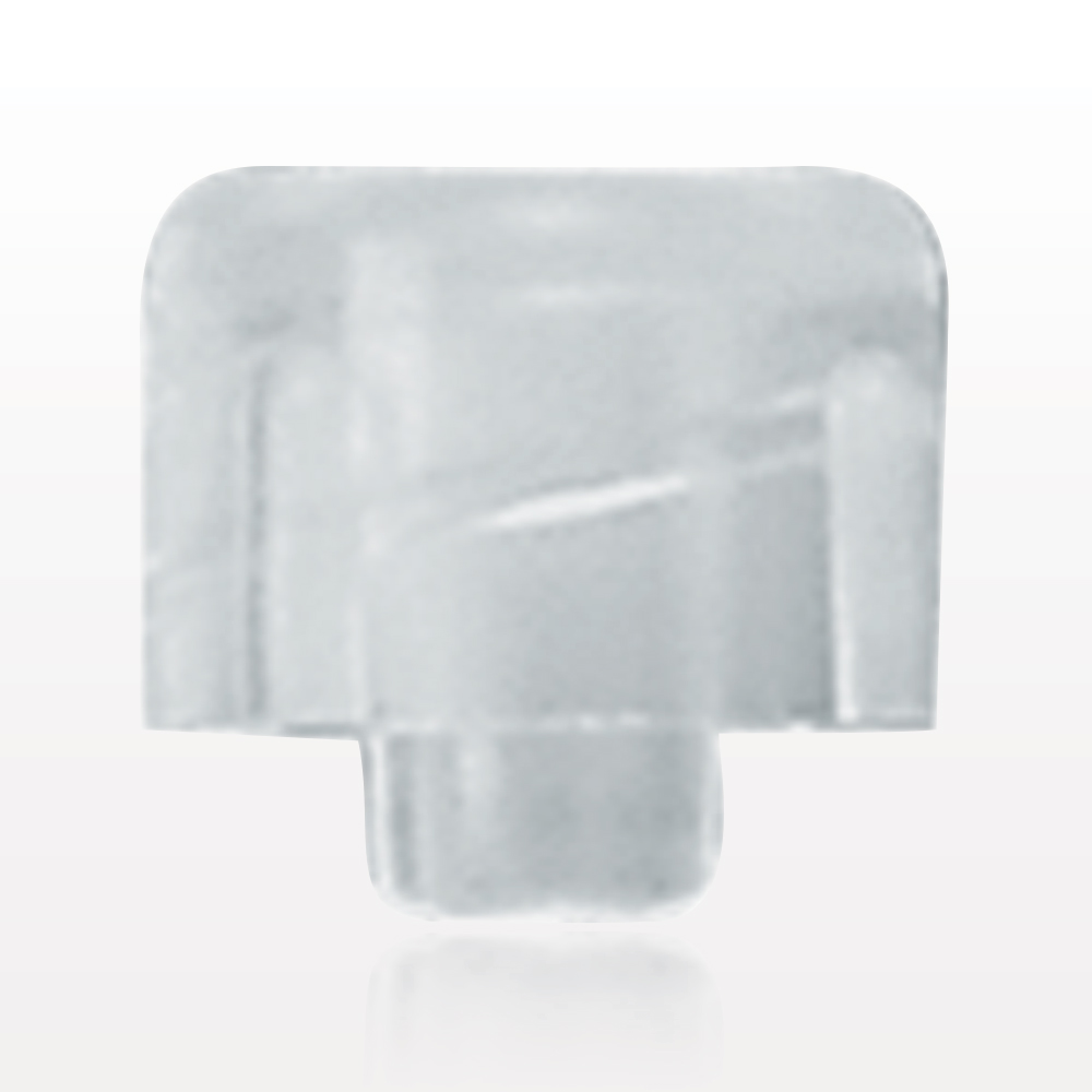 Male Luer Cap, Non-Vented, Natural