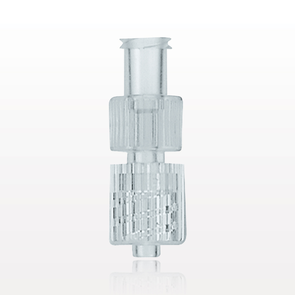 Female Luer Lock, Male Luer w/Spin Lock, Clear