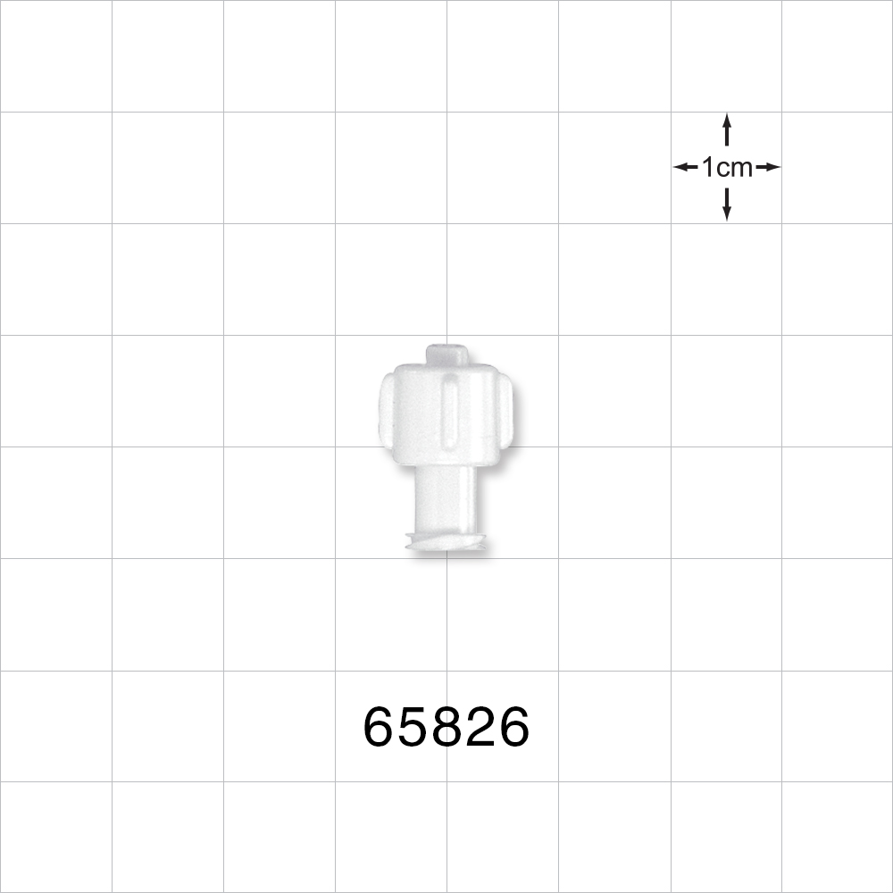 Double Dead-Ender Cap, Non-Vented, White