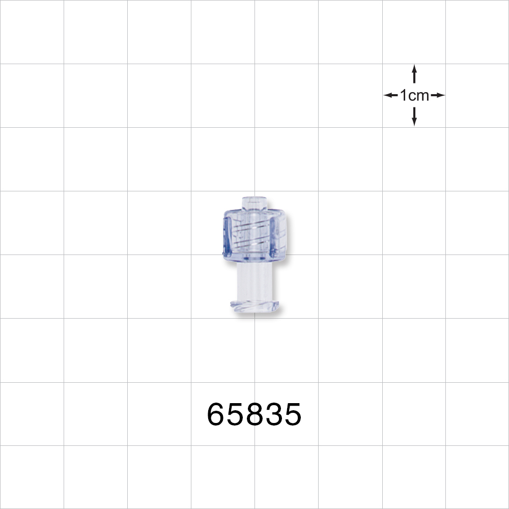 Double Dead-Ender Cap, Vented, Clear