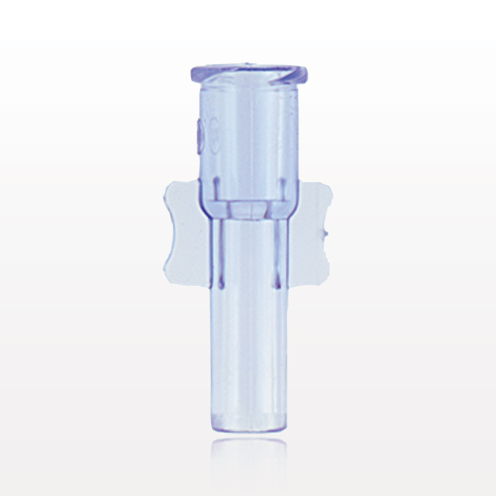 Female Luer Lock, Tubing Port, Clear