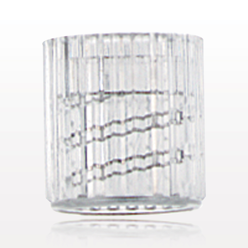 Snap-On Luer Lock Ring, Clear