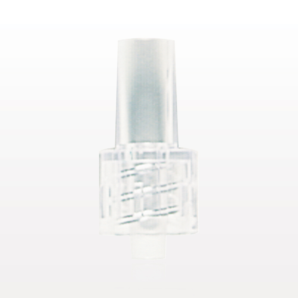 Male Luer Lock, Tubing Port, Clear